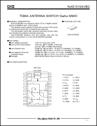 Click here to download NJG1515AVB2-C5 Datasheet