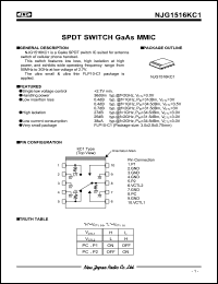 Click here to download NJG1516KC1 Datasheet