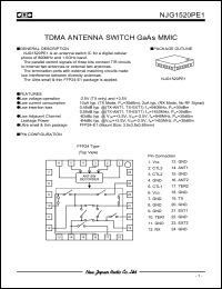 Click here to download NJG1520PE1R1-R3 Datasheet