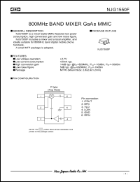 Click here to download NJG1550F-C9 Datasheet