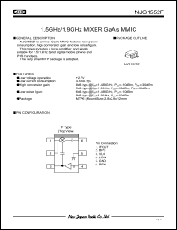 Click here to download NJG1552F-L2 Datasheet