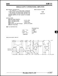 Click here to download NJM2125 Datasheet