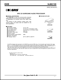 Click here to download NJM2199 Datasheet