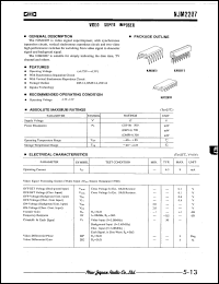 Click here to download NJM2207 Datasheet