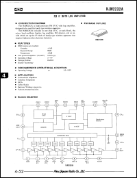 Click here to download NJM2232A Datasheet