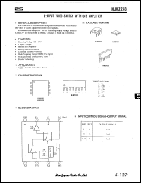 Click here to download NJM2245 Datasheet