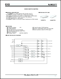 Click here to download NJM2277L Datasheet