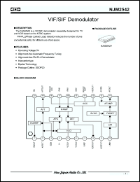 Click here to download NJM2542 Datasheet