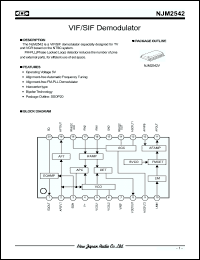 Click here to download NJM2542V Datasheet