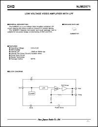 Click here to download NJM2571 Datasheet