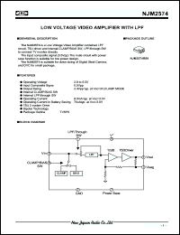 Click here to download NJM2574 Datasheet