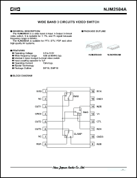 Click here to download NJM2584AM Datasheet