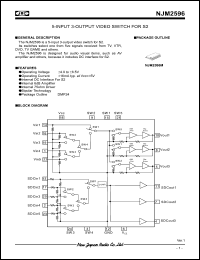 Click here to download NJM2596 Datasheet