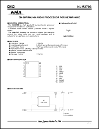 Click here to download NJM2703RB2 Datasheet