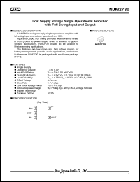 Click here to download NJM2730F Datasheet