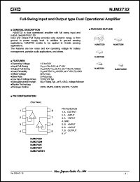 Click here to download NJM2732D Datasheet