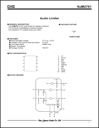 Click here to download NJM2761 Datasheet