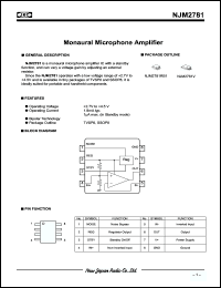 Click here to download NJM2781 Datasheet