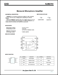 Click here to download NJM2781V Datasheet