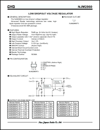 Click here to download NJM2860 Datasheet
