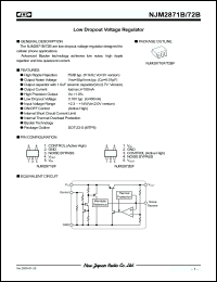 Click here to download NJM2871BF Datasheet
