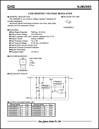 Click here to download NJM2885 Datasheet