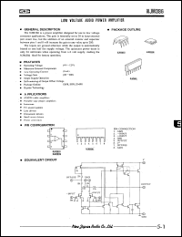 Click here to download NJM386 Datasheet