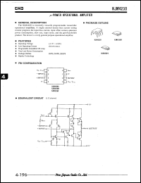 Click here to download NJM4250 Datasheet