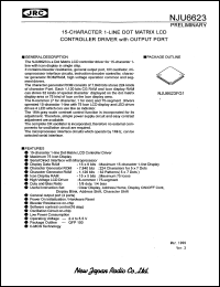 Click here to download NJU6623 Datasheet