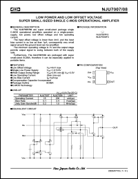 Click here to download NJU7008F3 Datasheet