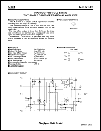 Click here to download NJU7042 Datasheet