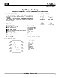 Click here to download NJU7043V Datasheet