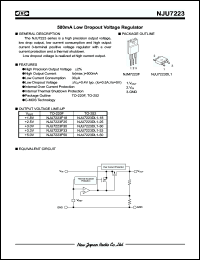 Click here to download NJU7223DL1-25 Datasheet