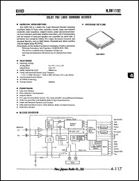 Click here to download NJW1102 Datasheet
