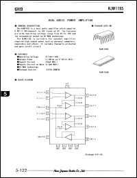 Click here to download NJW1105 Datasheet