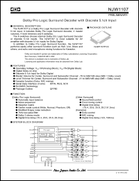 Click here to download NJW1107 Datasheet