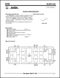 Click here to download NJW1142 Datasheet