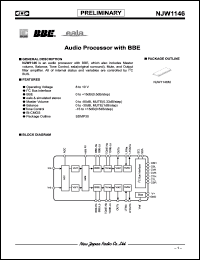 Click here to download NJW1146 Datasheet