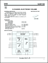 Click here to download NJW1150 Datasheet
