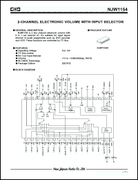 Click here to download NJW1154V Datasheet