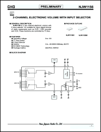 Click here to download NJW1156V Datasheet