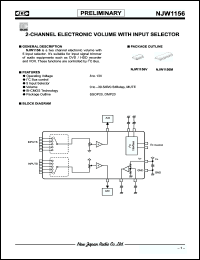 Click here to download NJW1156M Datasheet