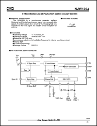 Click here to download NJW1303 Datasheet
