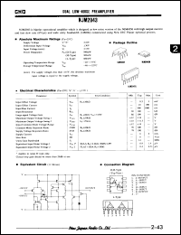 Click here to download NJM2043S Datasheet