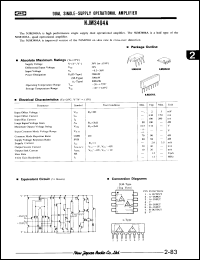 Click here to download NJM3404AS Datasheet