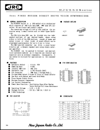 Click here to download NJU5505D Datasheet