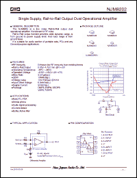 Click here to download NJM8202E Datasheet