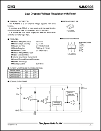 Click here to download NJM2805 Datasheet