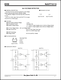 Click here to download NJU7712F3 Datasheet