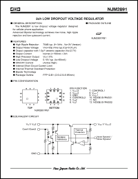 Click here to download NJM2891 Datasheet
